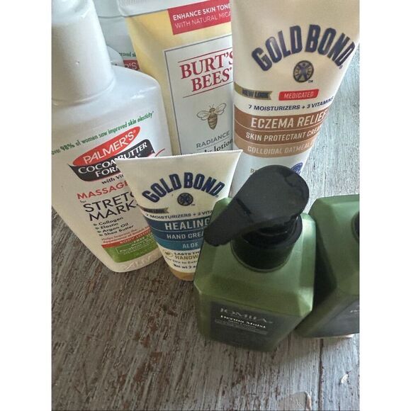 Lot of 10 Skincare Products – Palmer’s, Gold Bond, Burt’s Bees, Jomila & More - Picture 3 of 4